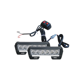 GL-822J LED Warning Emergency Beacon Strobe Grill Light Flash Light Bar 